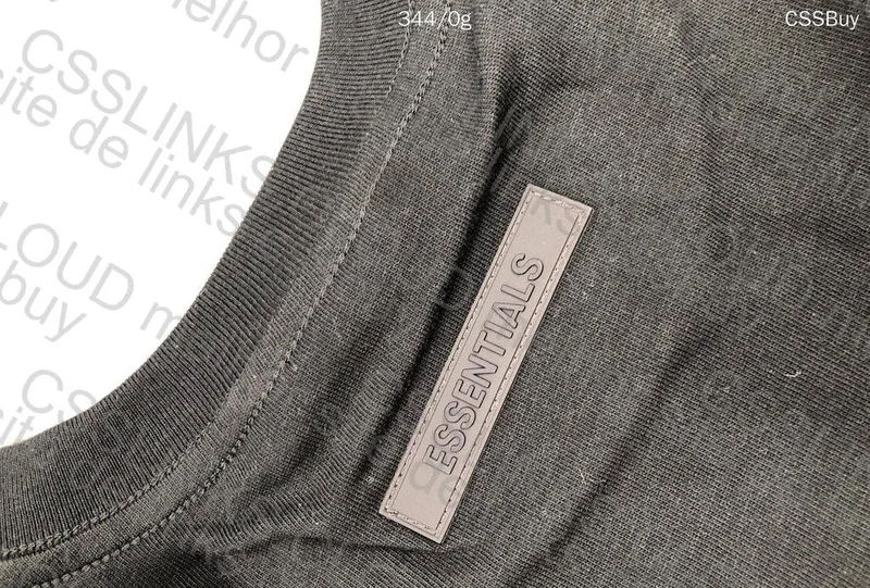 Essentials Black T-Shirt 2