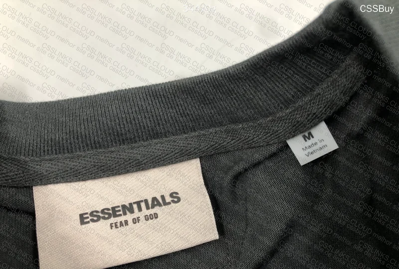 Essentials Black T-Shirt 5