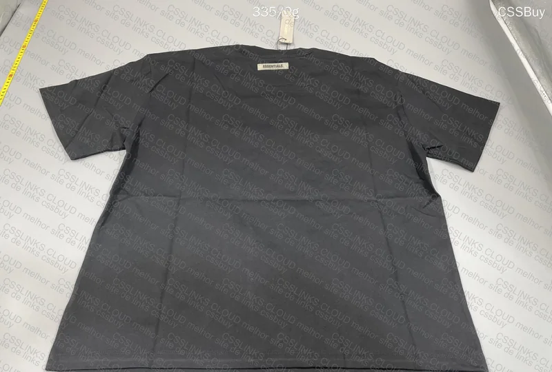 Essentials Black T-Shirt 5