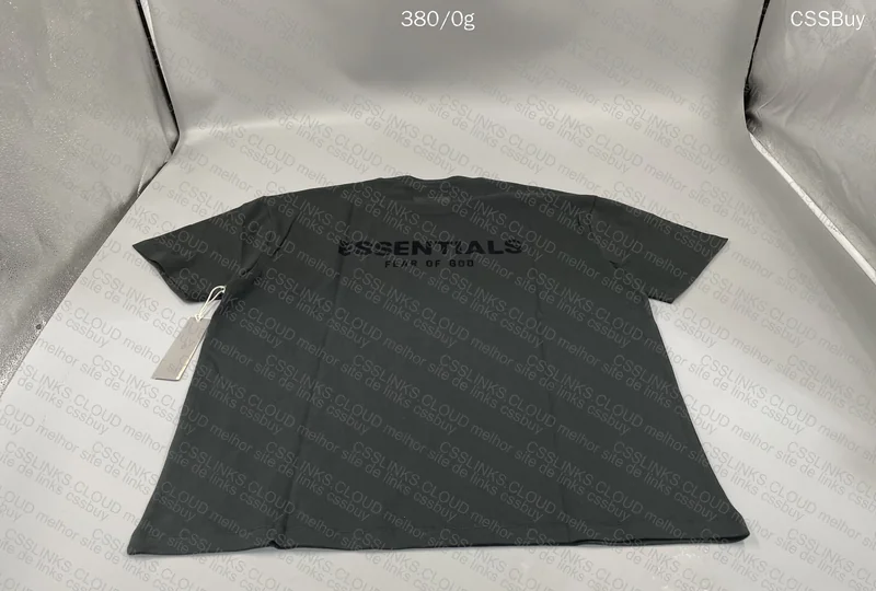 Essentials Black T-Shirt 4