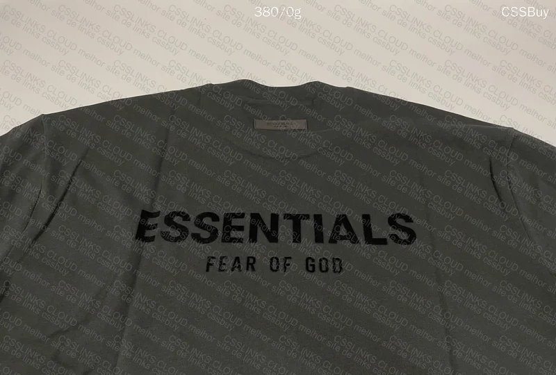 Essentials Black T-Shirt 5