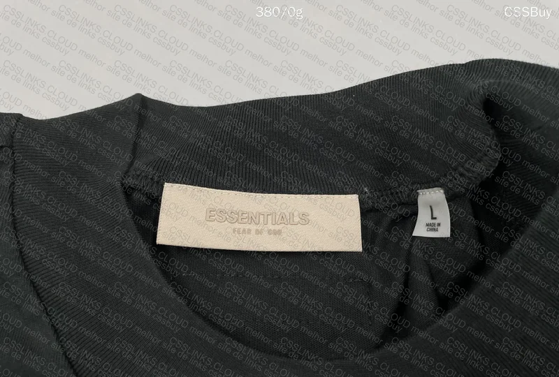 Essentials Black T-Shirt 6