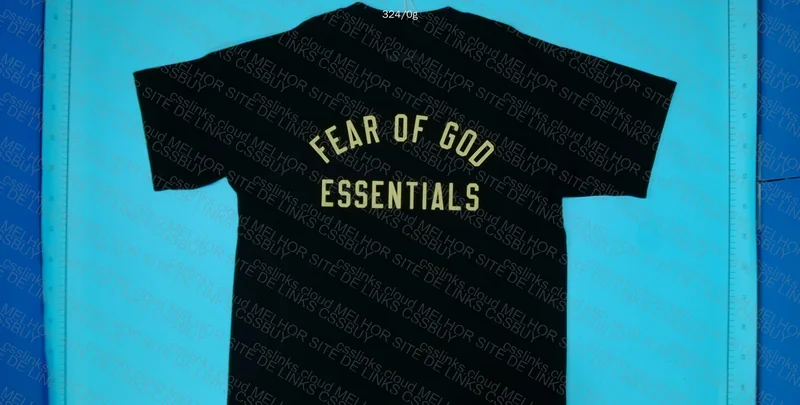 Essentials Black T-Shirt 2