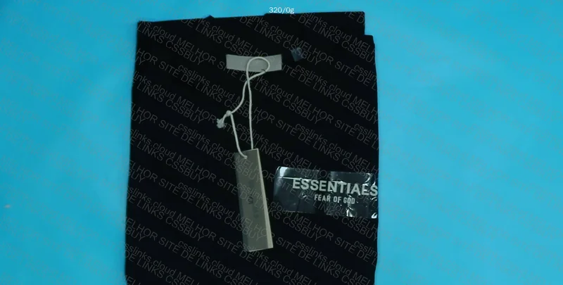 Essentials Black T-Shirt 4