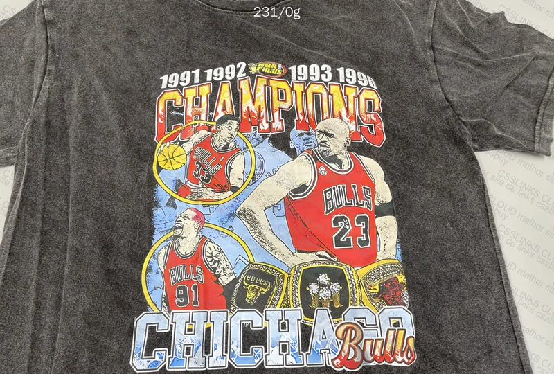 NBA Finals Printed T-Shirt 2