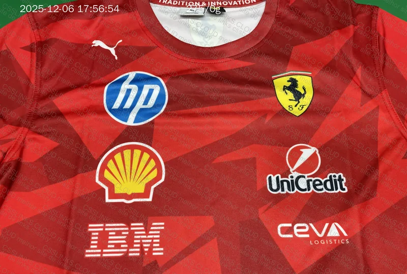 F1 Ferrari Las Vegas 2025 T-Shirt 3