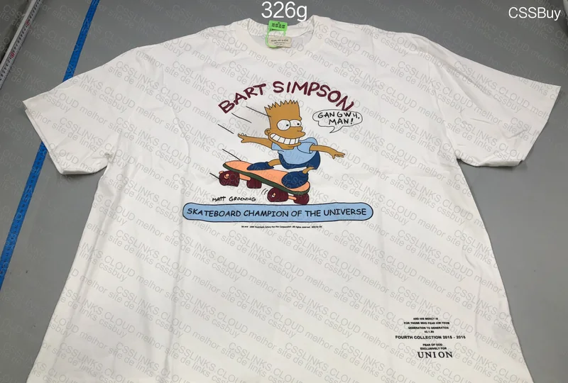 Fear of God Simpsons T-Shirt 5