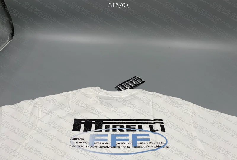 FFF x Pirelli BMW M3 E30 T-Shirt 5