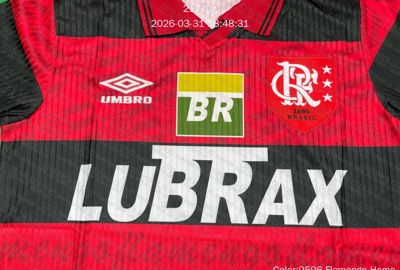 Camiseta Flamengo 95/96 se não me engano 6