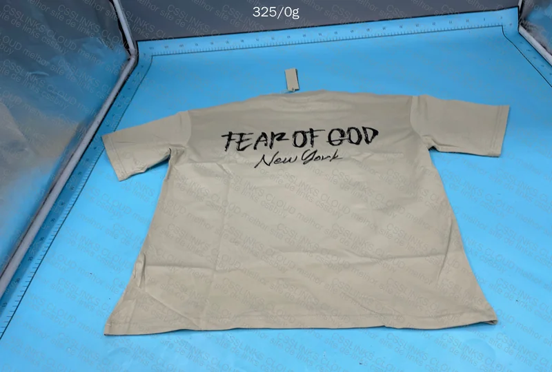 FOG T-Shirt with Measurements 4