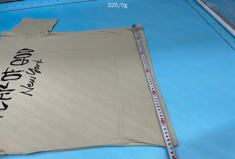 FOG T-Shirt with Measurements 6