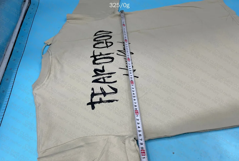 FOG T-Shirt with Measurements 7