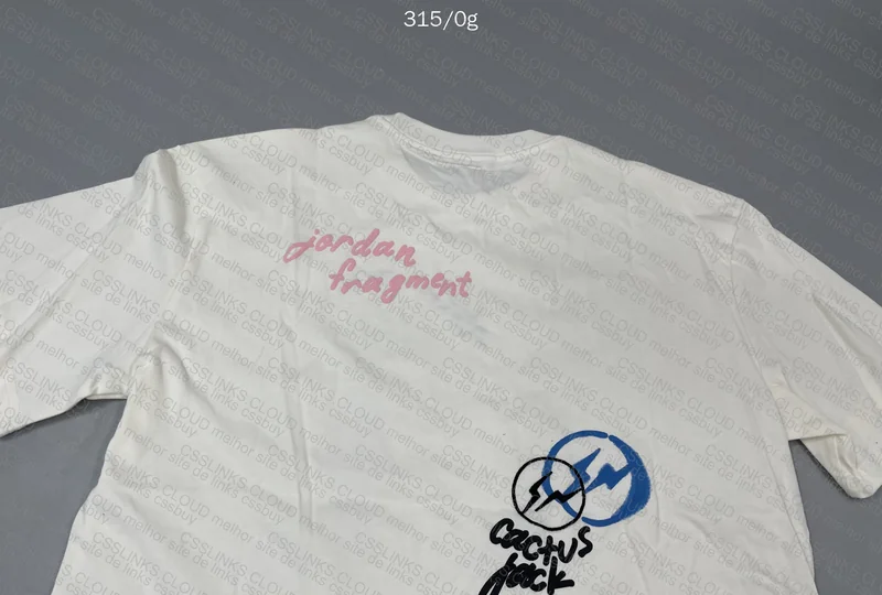 Fragment X Cactus Jack X Jordan T-Shirt 7