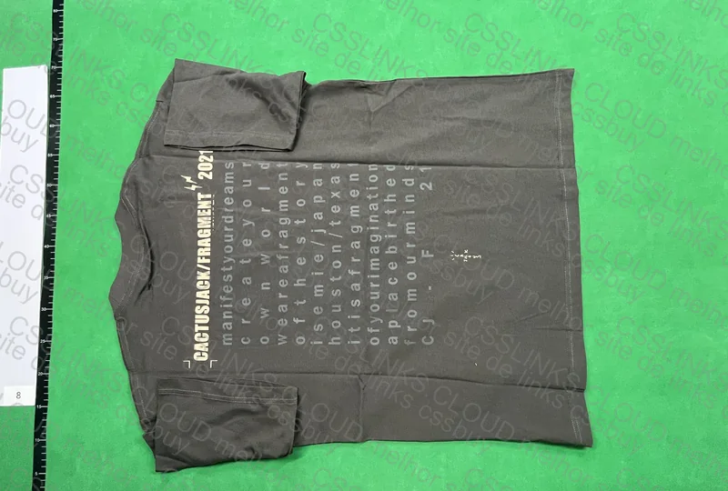 Camiseta Fragment x Travis Scott Cactus Jack 3
