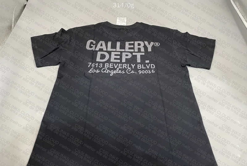 Galery Dept T-shirt with Measurements 3