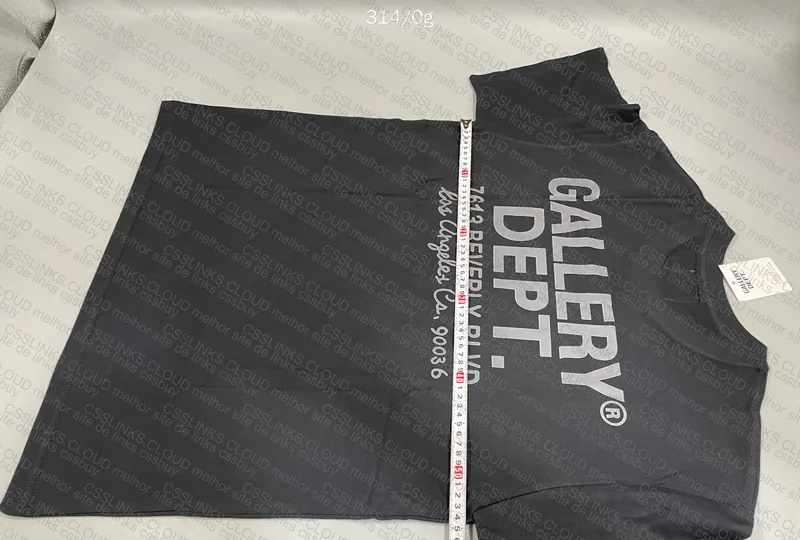 Galery Dept T-shirt with Measurements 4