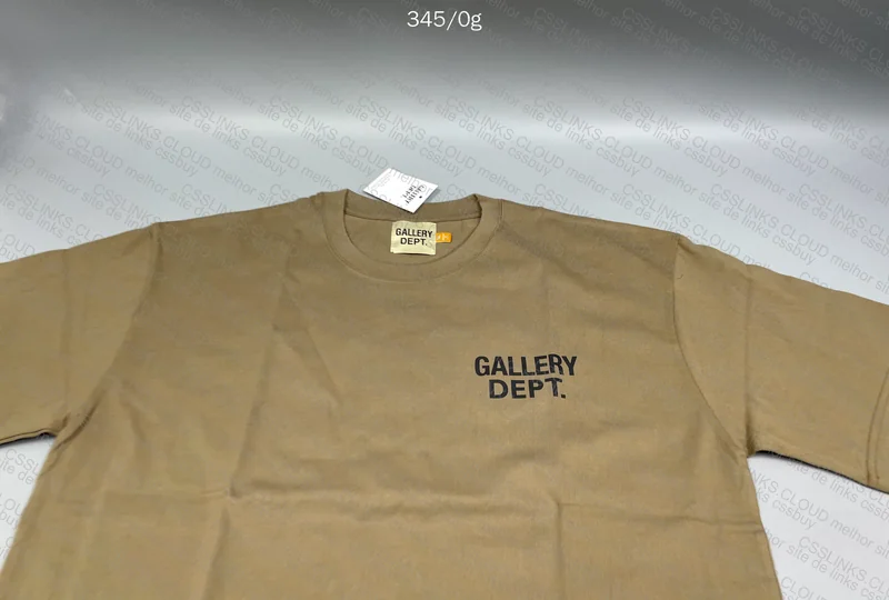 Gallery Dept - Khaki T-Shirt 2
