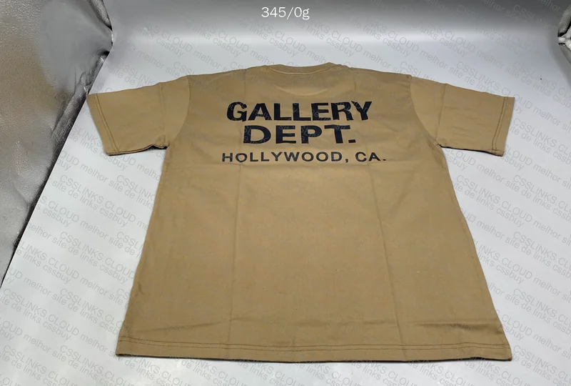 Gallery Dept - Khaki T-Shirt 3
