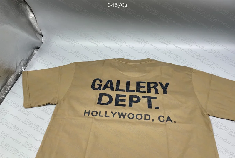 Gallery Dept - Khaki T-Shirt 4