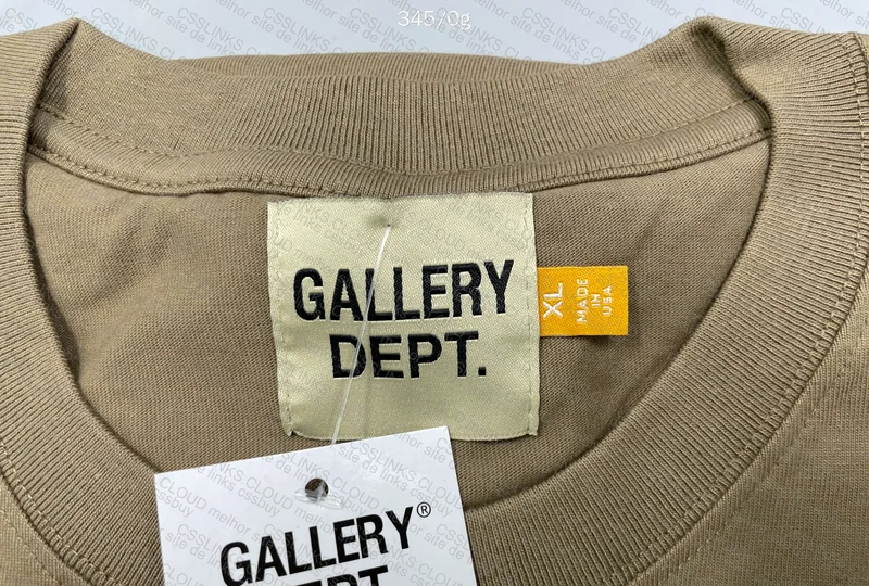Gallery Dept - Khaki T-Shirt 5