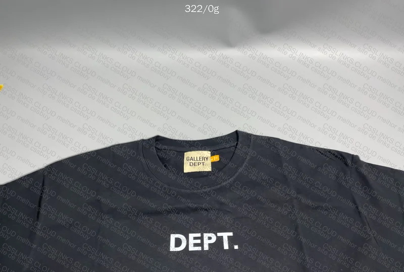 Gallery Dept T-Shirt with Measurements