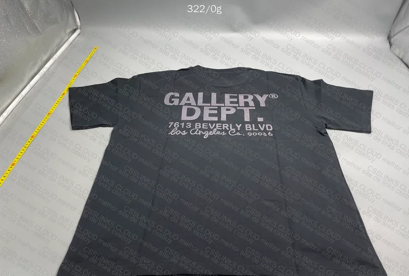Gallery Dept T-Shirt with Measurements 5