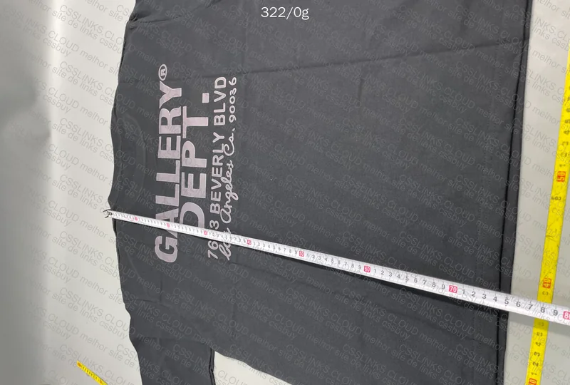 Gallery Dept T-Shirt with Measurements 7
