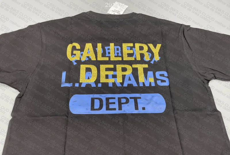 Gallery Dept. L.A RAMS T-Shirt 6