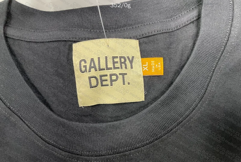 Gallery Dept - Black T-Shirt 4