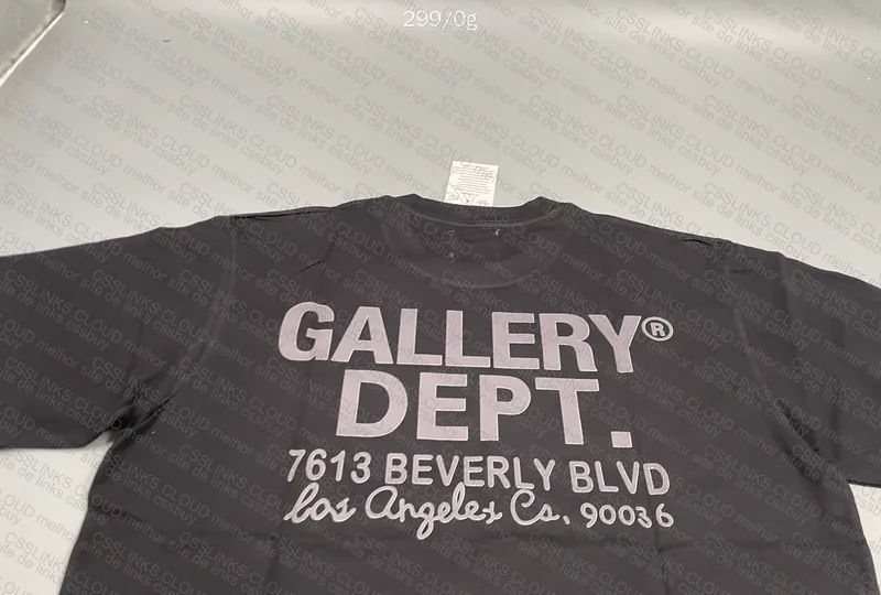 Gallery Dept - Black T-Shirt 2