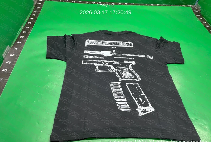 Camiseta Glock c/medidas 2