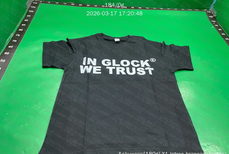 Camiseta Glock c/medidas 6