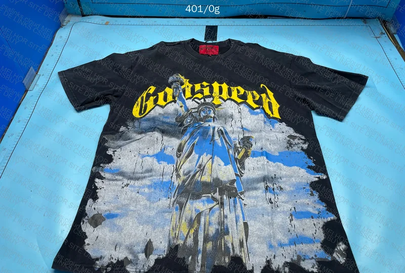 Godspeed T-shirt, Stussy T-shirt, Rhude Shorts, Goyard Card Holder 3