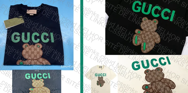 Gucci Teddy Bear T-shirt (HELP) 5