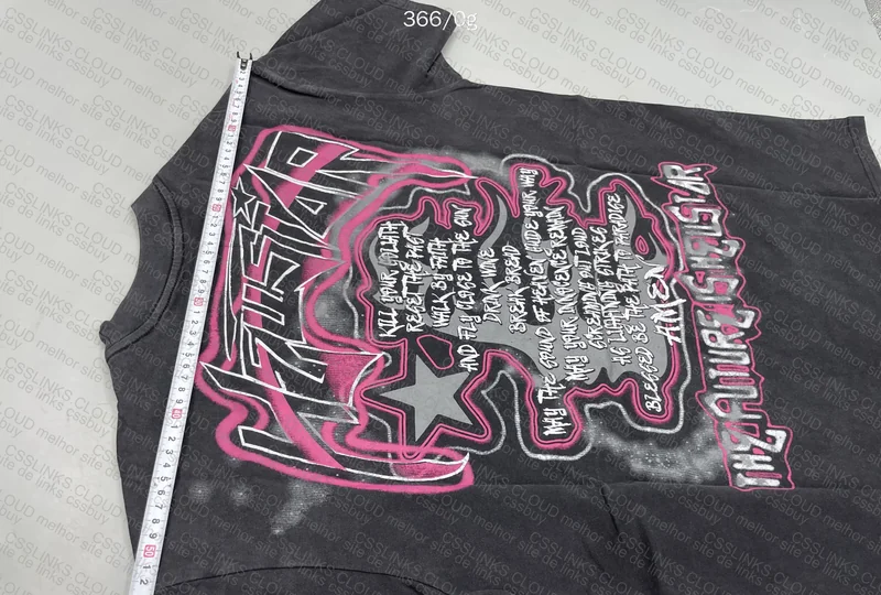 Hellstar Bomb T-Shirt 2 (?) with Measurements 2
