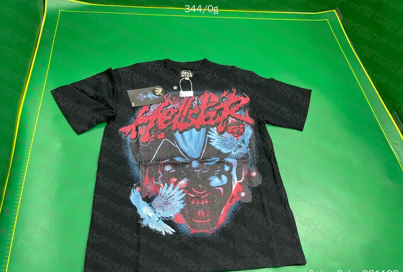 Hellstar T-Shirt with Measurements
