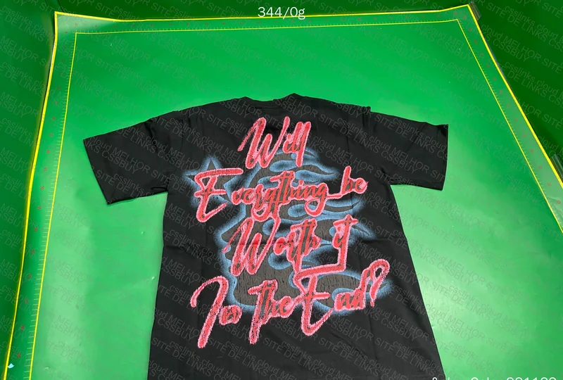 Hellstar T-Shirt with Measurements 2