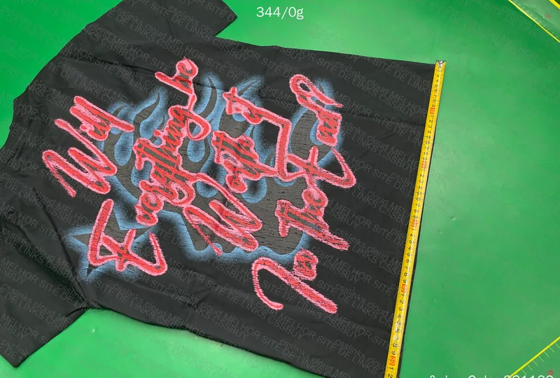 Hellstar T-Shirt with Measurements 6