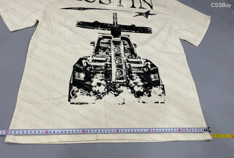 Hellstar T-Shirt with Measurements 2