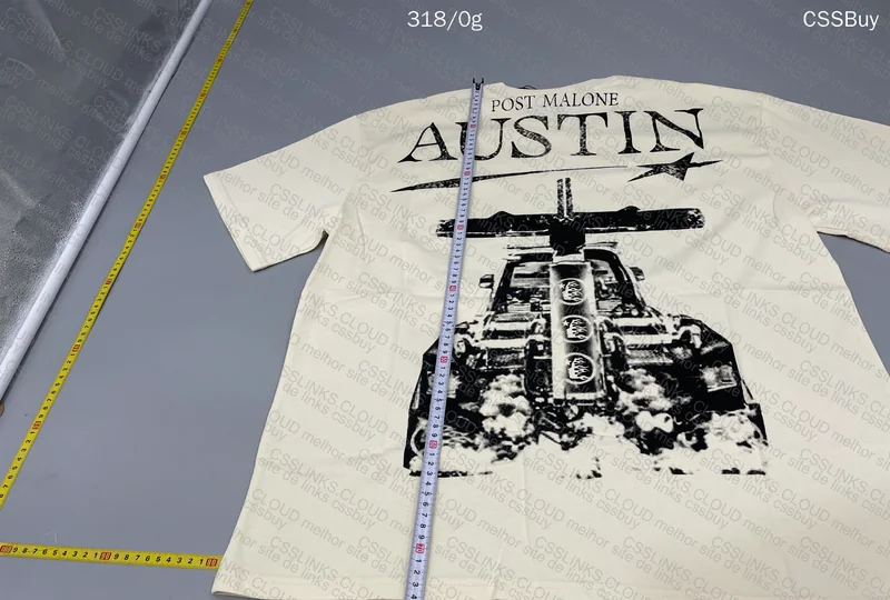 Hellstar T-Shirt with Measurements 3