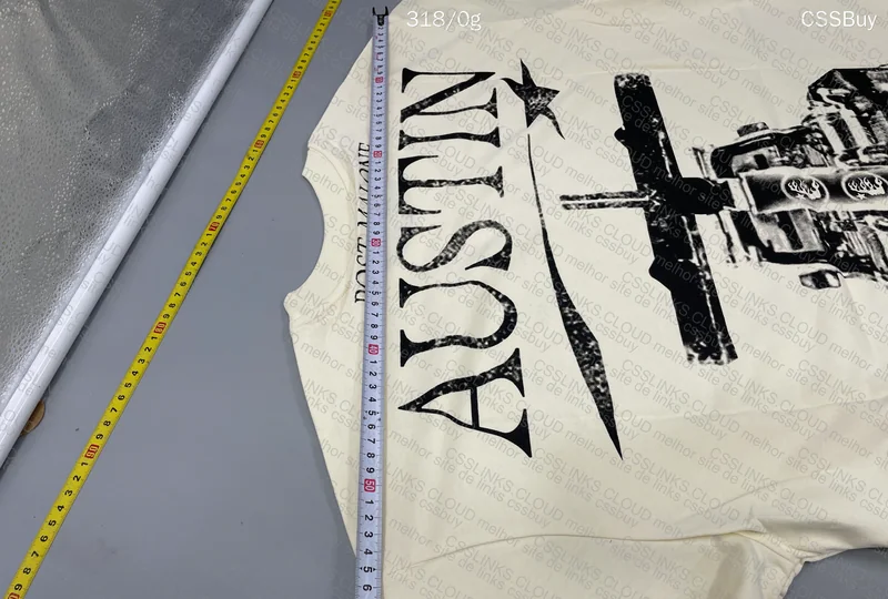 Hellstar T-Shirt with Measurements 4