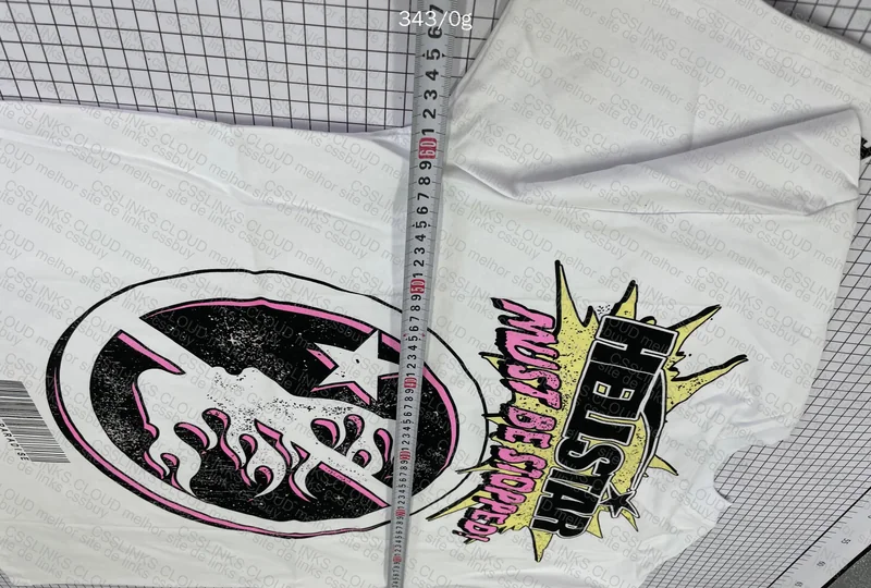 Hellstar T-Shirt (with Measurements)