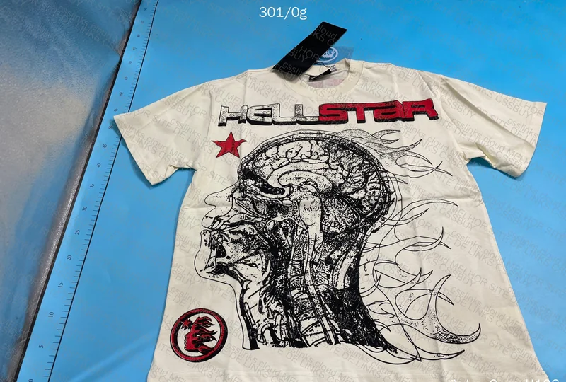 Hellstar T-Shirt (with Measurements) 3