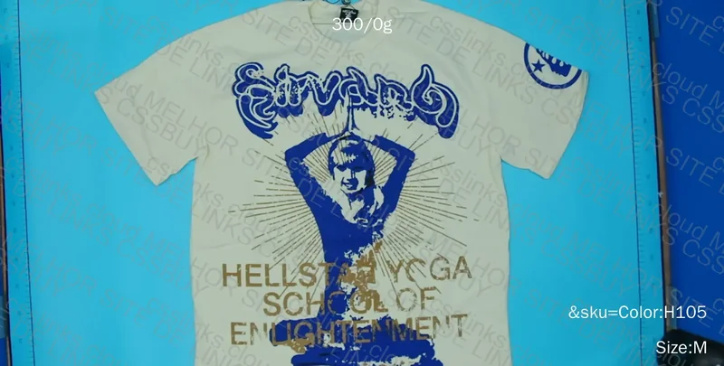 Hellstar T-Shirt with Measurements 6