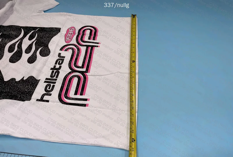 Hellstar XL T-Shirt (with measurements) 5
