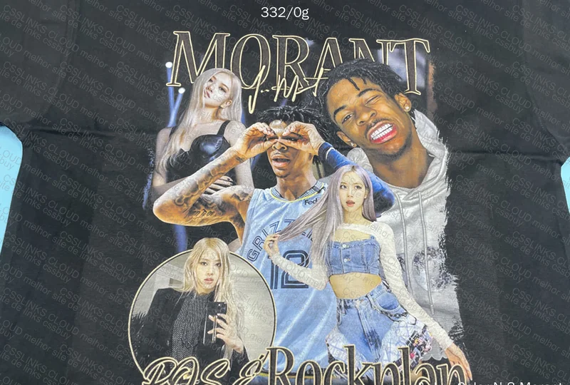 Ja Morant x Rosé T-shirt 2