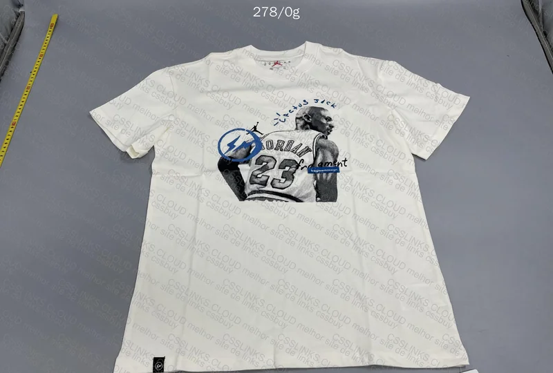 Jordan, Fragment, Cactus Jack Travis Scott T-Shirt