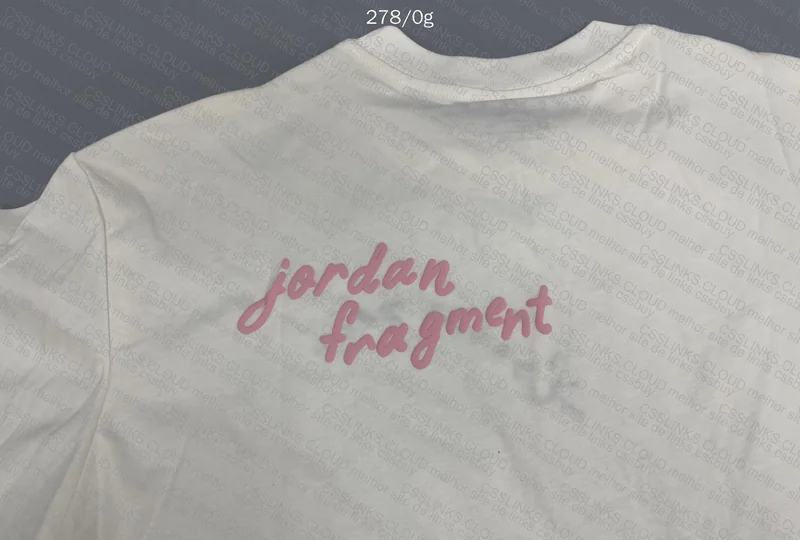 Jordan, Fragment, Cactus Jack Travis Scott T-Shirt 6