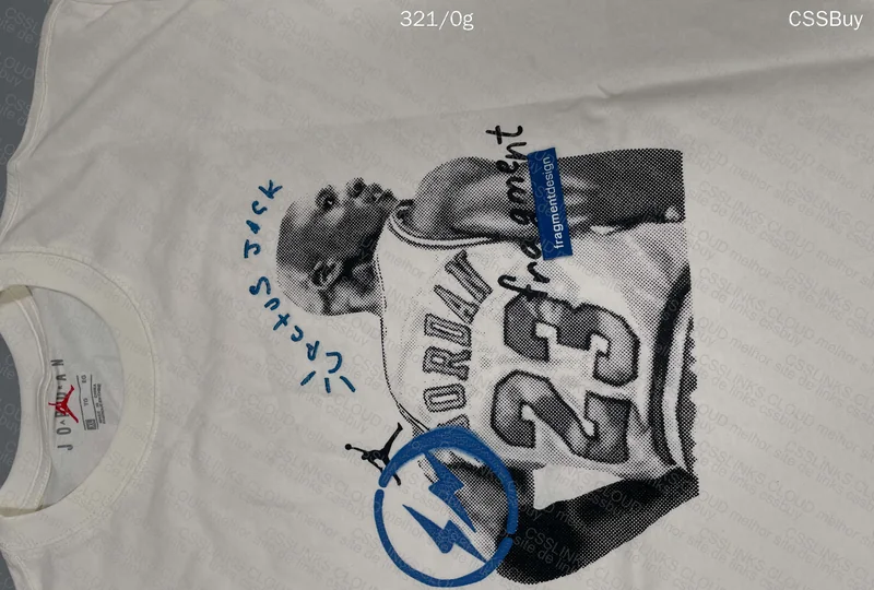 Jordan x Fragment x Cactus Jack T-Shirt 6