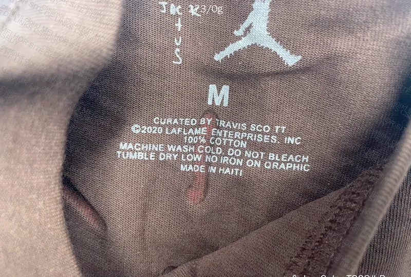 Jordan x Travis Scott T-Shirt 8